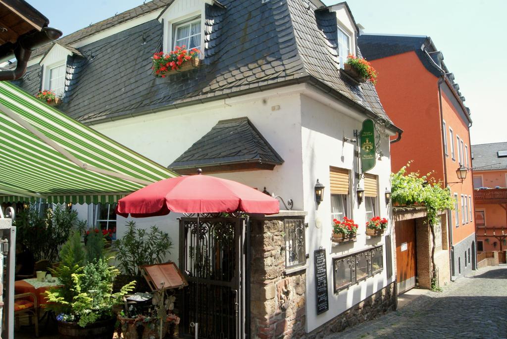 Zur Lindenau Hotel Rüdesheim am Rhein Kültér fotó